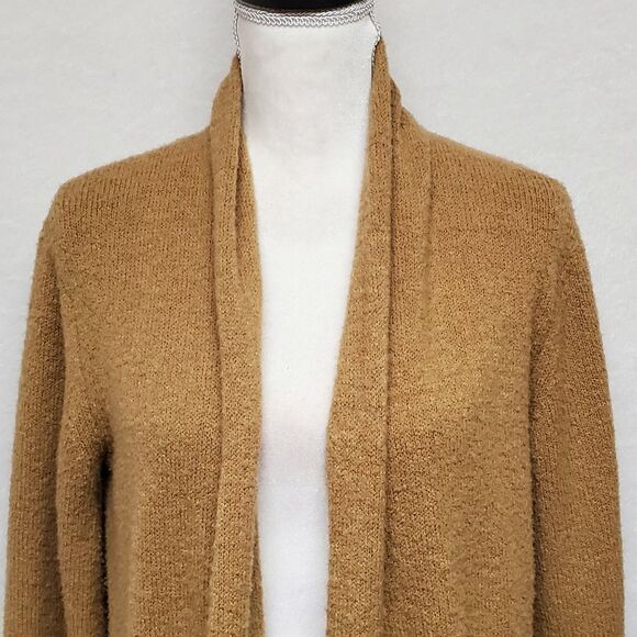 BUNDLE Micheal Kors Open Front Waterfall Cardigan Fulton Leather Moc Moccasin - Picture 4 of 16